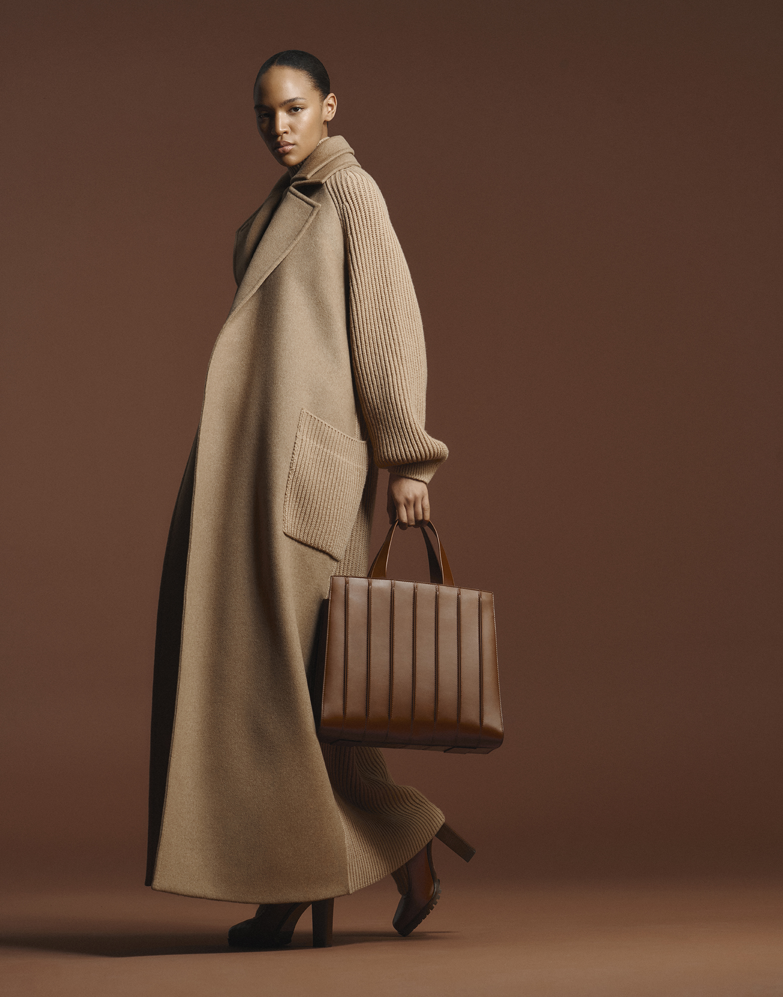 FW25   MAX MARA   CATALOGUE   CAMEL   LOOK 6 Max Mara